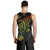 Fiji Custom Personalised Men's Tank Top - Reggae Turtle - Polynesian Pride