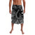 Hawaii Fish Hook Polynesian Lavalava Unique Style Black LT8 Black - Polynesian Pride LLC