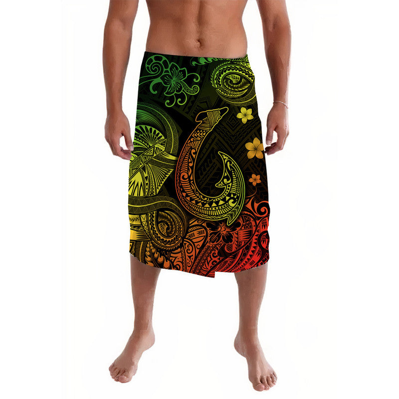 Hawaii Fish Hook Polynesian Lavalava Unique Style Reggae LT8 Reggae - Polynesian Pride