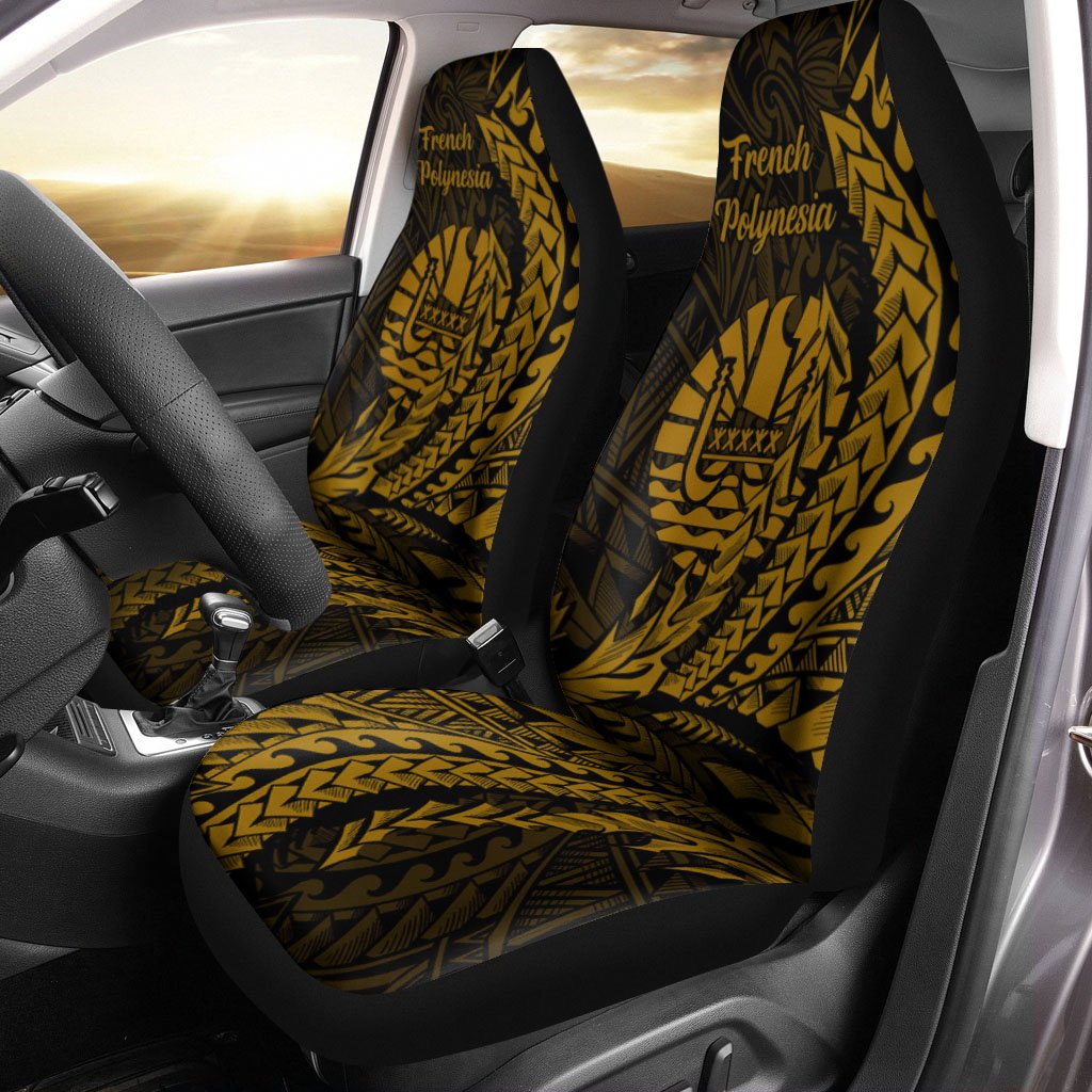 French Polynesia Car Seat Cover - Wings Style - Polynesian Pride