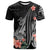 Fiji T Shirt Polynesian Hibiscus Pattern Style Unisex Black - Polynesian Pride