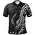 Hawaii Polo Shirt Polynesian Pattern Style Unisex Black - Polynesian Pride