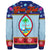 Guam Custom Personalised Christmas Sweater - Santa Claus Polynesian Tattoo - Polynesian Pride