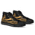 Vanuatu High Top Shoes Gold - Polynesian Tentacle Tribal Pattern - Polynesian Pride