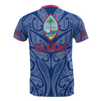 Guam T Shirt Guam Flag Coat of Arms Wings Style - Polynesian Pride