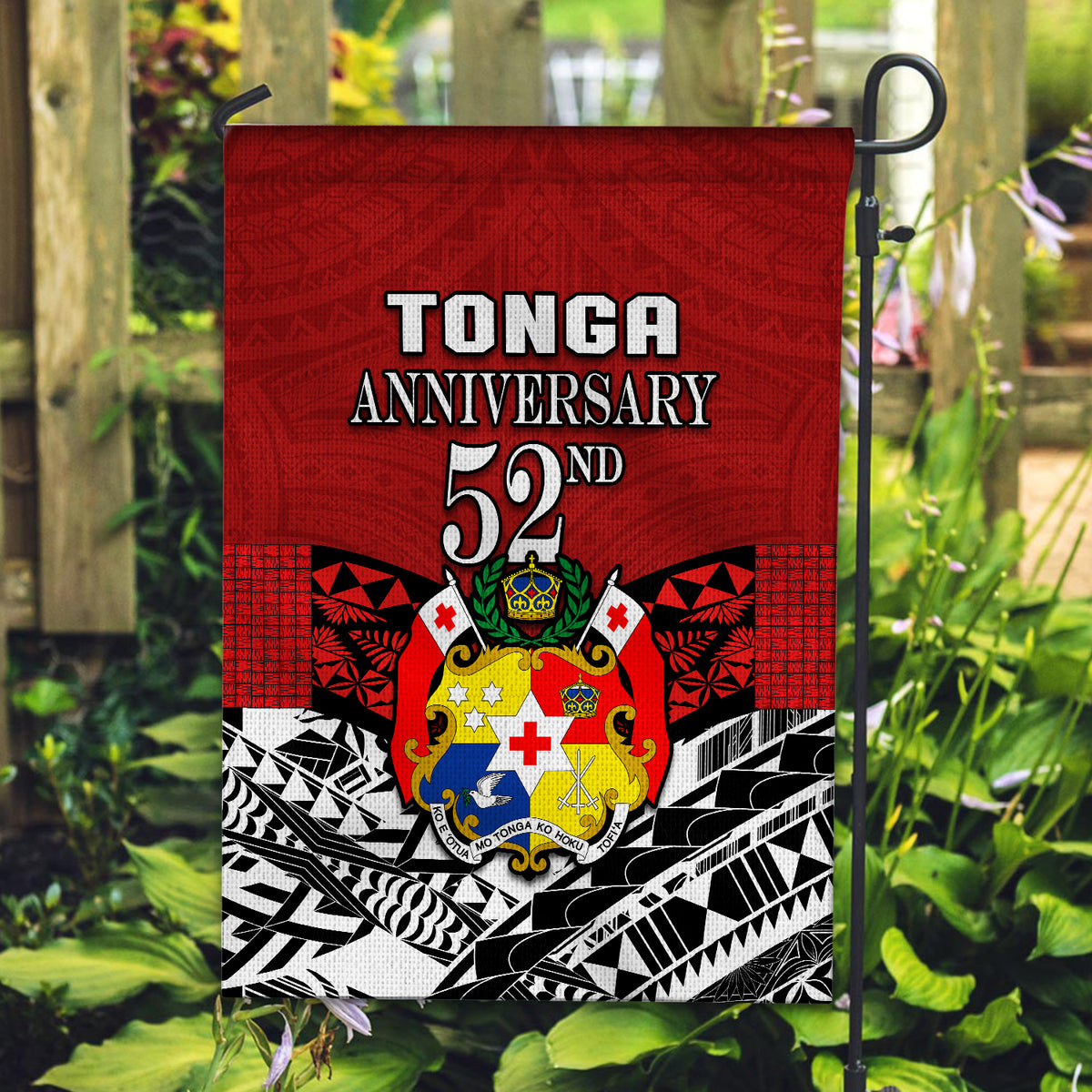 Tonga Flag Independence Anniversary Special Version 2022 LT14 - Polynesian Pride