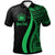 Samoa Custom Polo Shirt Green Polynesian Tentacle Tribal Pattern Unisex Green - Polynesian Pride