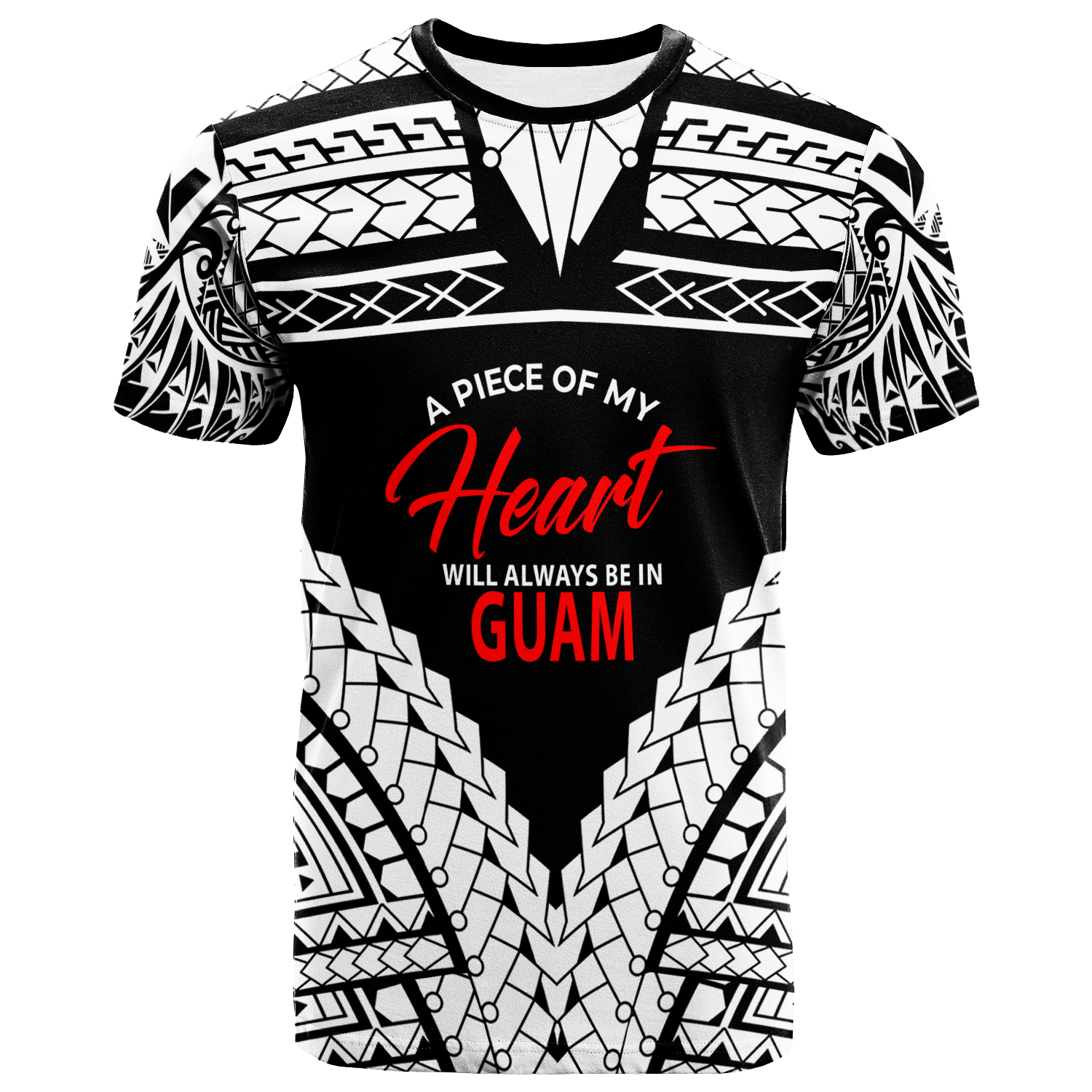 GuamT Shirt A Piece of My Heart Unisex White - Polynesian Pride