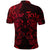 Custom Gemini Zodiac Polynesian Polo Shirt Unique Style Red LT8 - Polynesian Pride