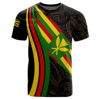 Hawaii Polynesian Unisex Kanaka Flag T Shirt Ten Style - Polynesian Pride