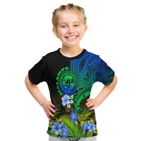 Vanuatu Malampa Province T Shirt Hibiscus Tribal Polynesian Tattoo Ver Gradient LT9 - Polynesian Pride