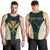 (Custom) Hawaii Polynesian Kanaka Map Men's Tank Top - Green - James Style Green - Polynesian Pride