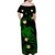 Hawaii Matching Dress and Hawaiian Shirt Hawaii Turtle Plumeria Mixed Polynesian Green Style LT9 - Polynesian Pride