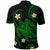 Custom Hawaii Polo Shirt Hawaiian Turtle Plumeria Mixed Polynesian Green Style LT9 - Polynesian Pride