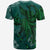 Vanuatu T Shirt Polynesian Phoenix Bird, Fairytales Bird Green - Polynesian Pride