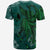 Yap T Shirt Polynesian Phoenix Bird, Fairytales Bird Green - Polynesian Pride