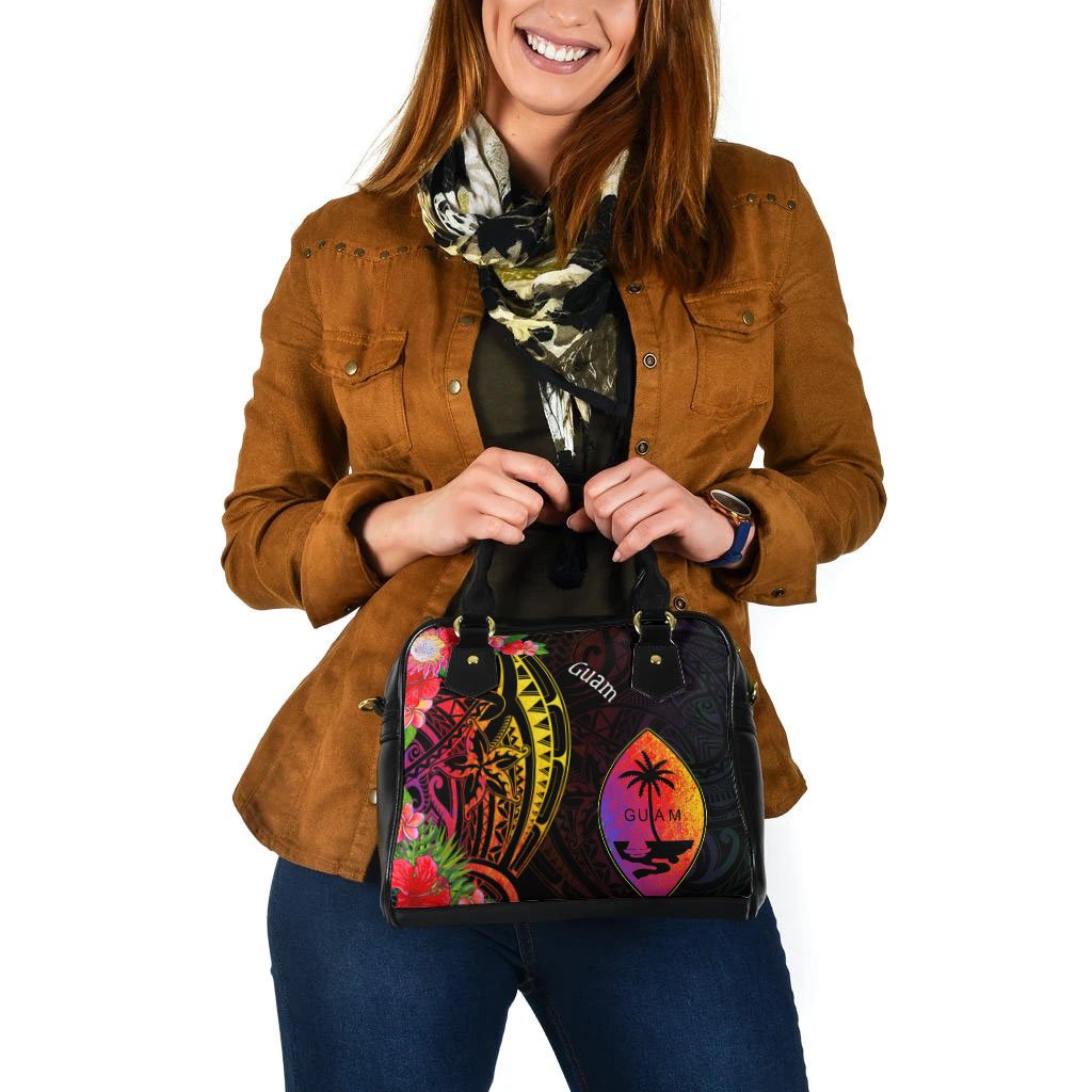 Guam Shoulder Handbag - Tropical Hippie Style - Polynesian Pride