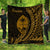 Guam Premium Quilt - Wings Style Black - Polynesian Pride