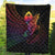 Guam Premium Quilt - Butterfly Polynesian Style - Polynesian Pride