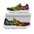 Guam Custom Personalised Sneakers - Rainbow Polynesian Pattern - Polynesian Pride