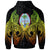 Guam Zip up Hoodie Polynesian Reggae Tatoo - Polynesian Pride