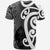 Guam Custom T Shirt Micronesian Maori Pattern Style White - Polynesian Pride