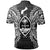 Guam Polo Shirt Guahan Coat Of Arms Map Polynesian Tattoo Black - Polynesian Pride