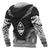 Guam Polynesian Chief Custom Hoodie Black Version - Polynesian Pride