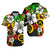 Custom Matching Hawaiian Shirt and Dress Vanuatu Polynesia Tie Dye Hibiscus Flowers LT13 - Polynesian Pride