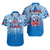 Samoa Rugby Samoa Hawaiian Shirt Toa Samoa Polynesian Pacific Blue Version LT14 Blue - Polynesian Pride