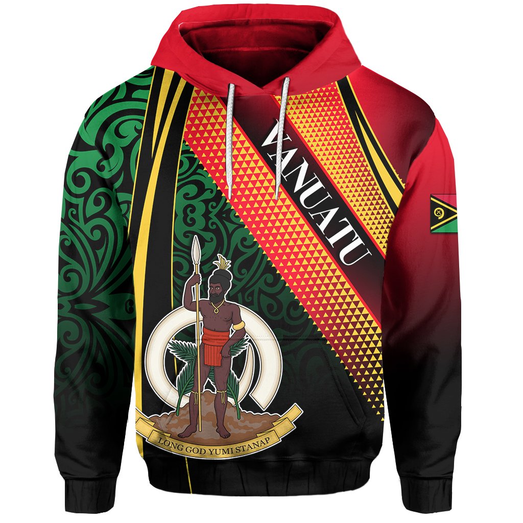 Custom Vanuatu Hoodie Special Style Unisex Green - Polynesian Pride