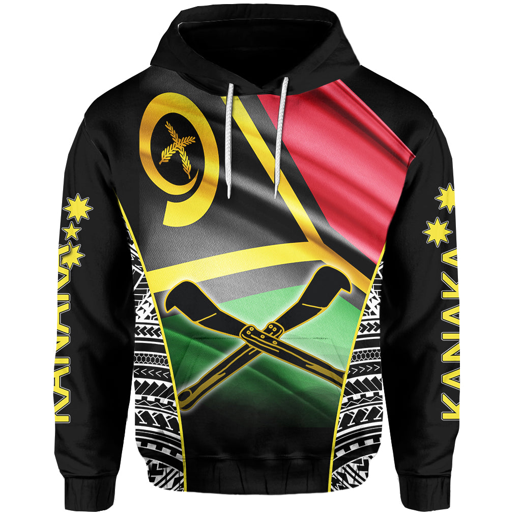 Custom South Sea Islanders Hoodie Kanaka LT6 Unisex Black - Polynesian Pride