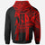 Custom Samoa All Over Hoodie Samoa Coat of Arms Red New - Polynesian Pride