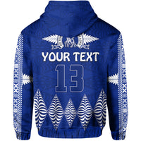 Custom Tupou College Zip Hoodie Always Proud of Old Boys Toloa LT13 - Polynesian Pride