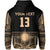 (Custom Text and Number) Marshall Islands Hoodie Best Tattoo Version Golden LT13 - Polynesian Pride