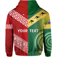 Custom Australia and Tonga Hoodie Version Special LT13 - Polynesian Pride