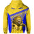 Custom Suva Grammar Fashion Zip Hoodie Fiji School Version Lion Gold LT13 - Polynesian Pride