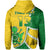 Custom Cook Islands Rugby Zip Hoodie Polynesian Turtle Custom Text and Number LT13 - Polynesian Pride