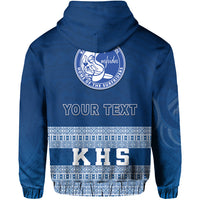 Custom Kailua High School Hoodie KHS Hawaii Pattern LT13 - Polynesian Pride