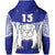 Custom Makoi Bulldogs Hoodie Mix Tapa Fijian Custom Text and Number LT13 - Polynesian Pride