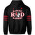 Red Raiders Zip Hoodie Kahuku School LT13 - Polynesian Pride