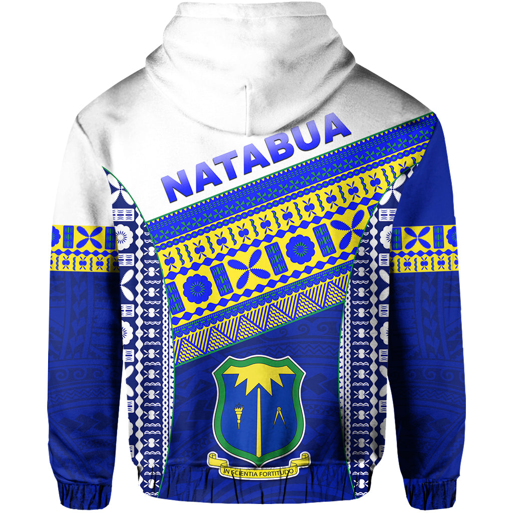 Natabua High School Fiji Zip Hoodie NHS Polynesian LT13 - Polynesian Pride