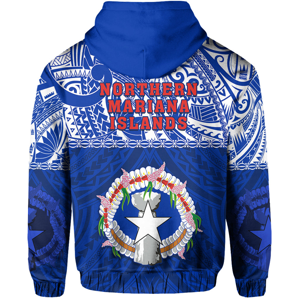 Northern Mariana Islands Hoodie Polynesian CNMI Coat of Arms LT13 - Polynesian Pride