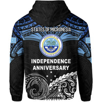 Federated States of Micronesia Hoodie Happy FSM 35th Independence Anniversary LT13 - Polynesian Pride