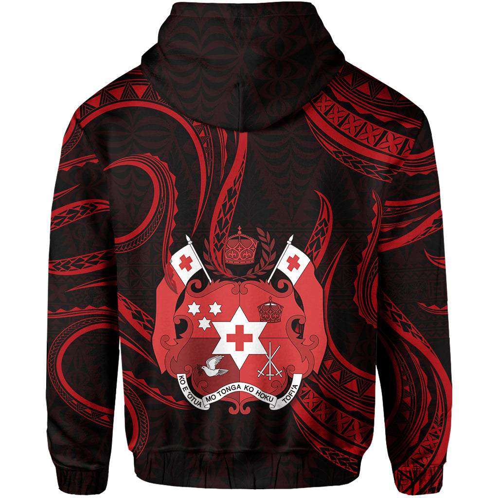 Tonga Pattern Hoodie Always Proud LT13 - Polynesian Pride