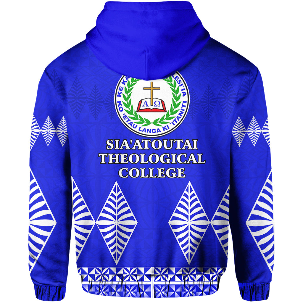 Siaatoutai Theological College Hoodie Tonga Pattern LT13 - Polynesian Pride