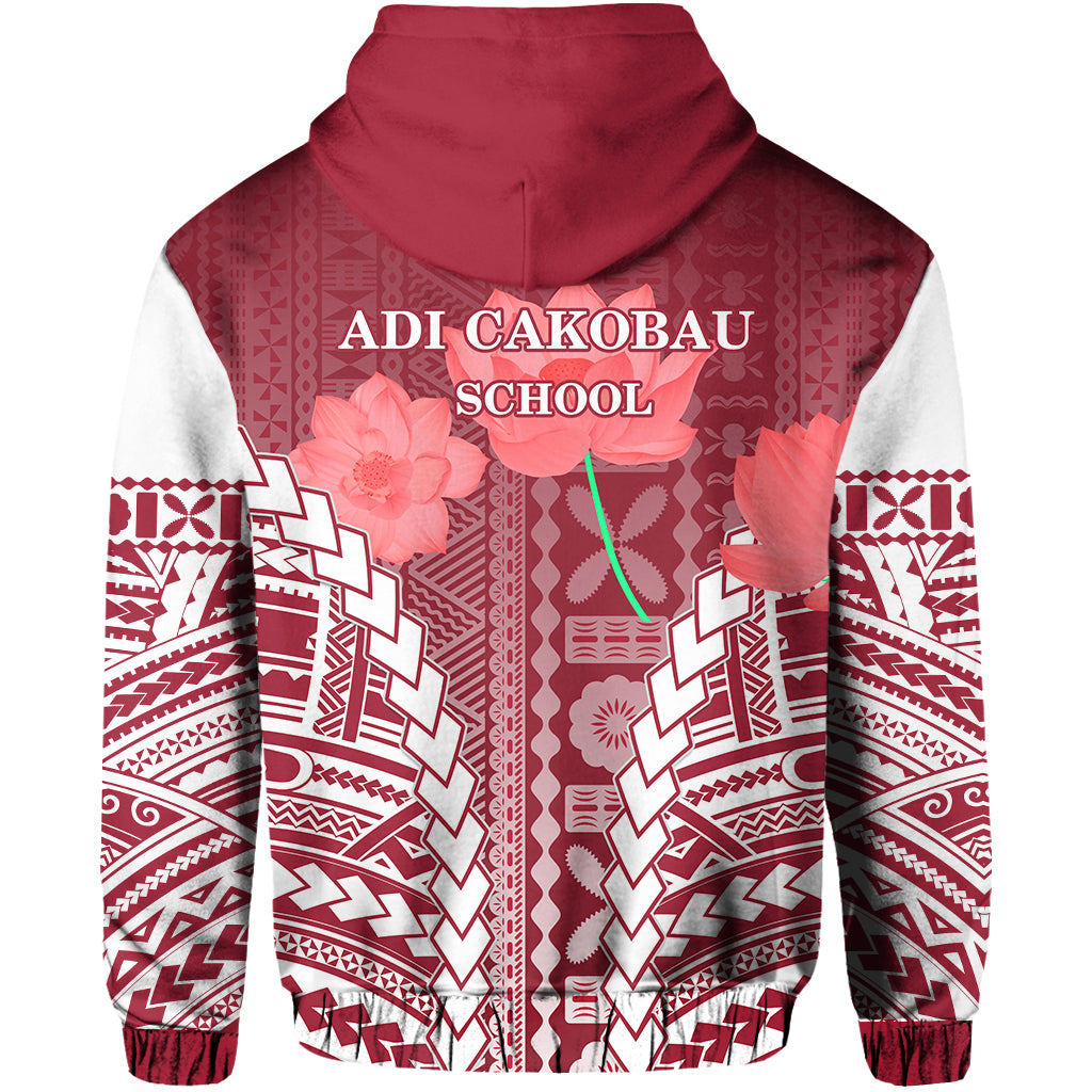 Adi Cakobau School Zip Hoodie Lovely Girl A.C.S LT13 - Polynesian Pride