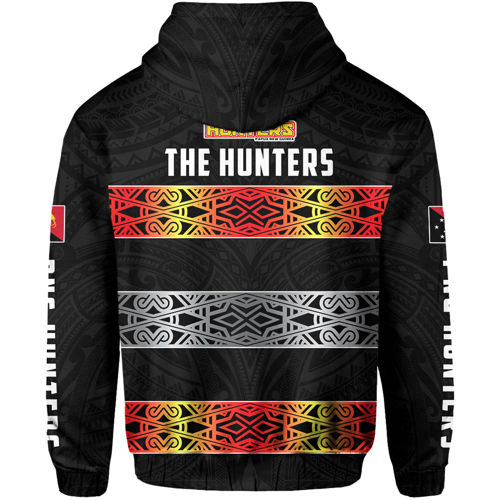The Hunters PNG Hoodie Papua New Guinea Hunters Rugby LT13 - Polynesian Pride