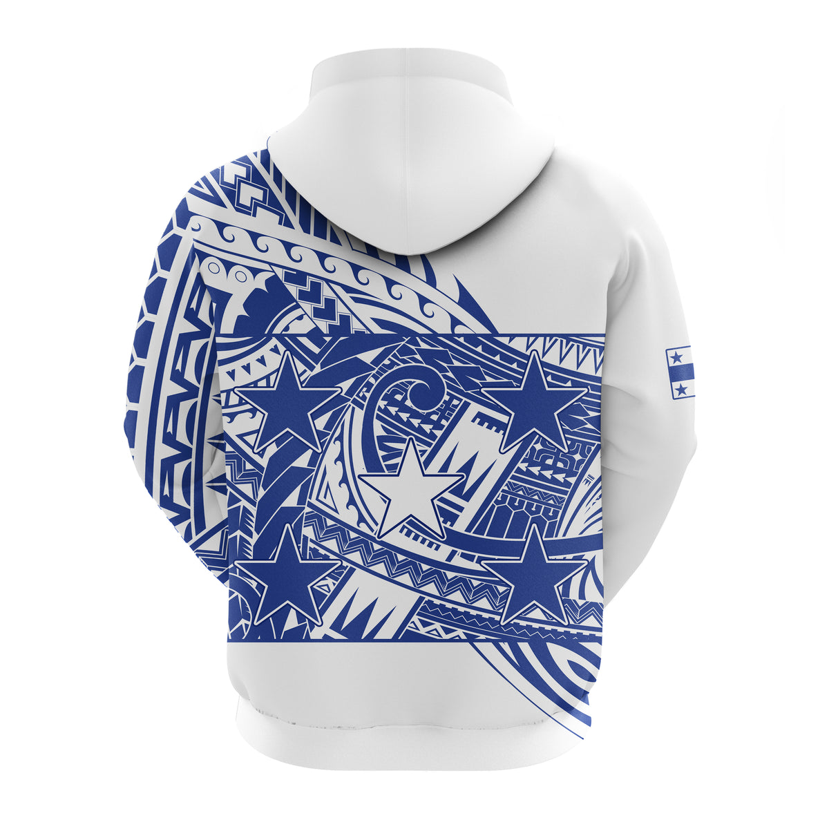 Gambier Islands Zip Hoodie Polynesian Pattern French Polynesia LT13 - Polynesian Pride