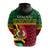 Custom Vanuatu Dreamy Hoodie Flag and Pattern LT13 - Polynesian Pride